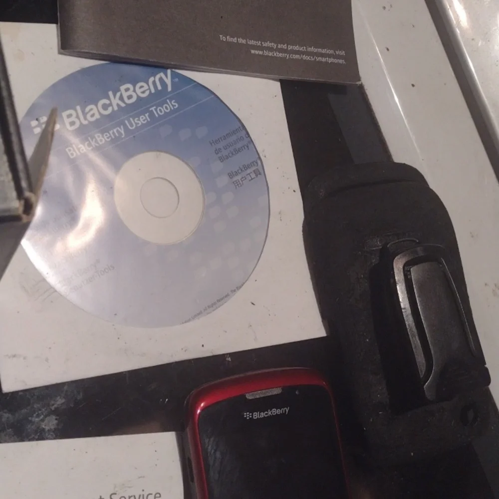 Blackberry Curve Red Smartphone
